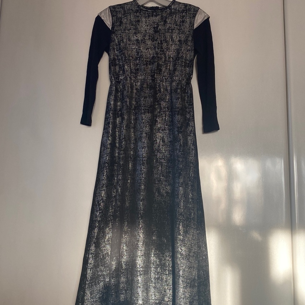 Long sleeve maxi dress